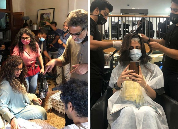 Shreya Dhanwanthary unveils her look test for Chup - The Revenge of An Artist; shares BTS photos