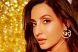 Nora Fatehi looks sizzling hot in red outfit