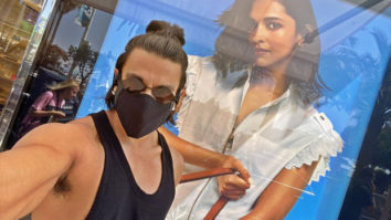 Ranveer Singh calls Deepika Padukone ‘my queen’; shares throwback photo from Cannes posing with her poster while shutting down separation rumours
