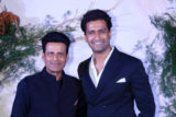 Two talents in one frame, Vicky Kaushal and Manoj Bajpayee at Richa-Ali’s reception