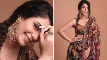 Warina Hussain’s printed lehenga with a plunging neckline worth Rs 50,000 is perfect for this Diwali party