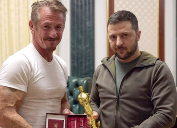 Sean Penn hands his Oscar trophy to Ukrainian President Volodymyr Zelenskyy - “If I know this is here with you, then I'll feel better and strong enough for the fights”